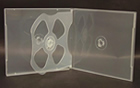 Quad CD Poly Case Super Clear w/Overlay